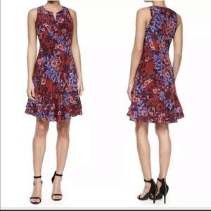 Rebecca Taylor Silk floral print Dress Size 2 NWOT